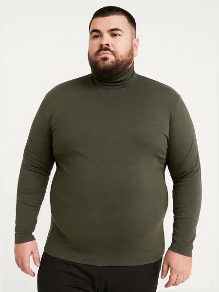 Водолазка KAZKOVA оливковий бавовна/еластан