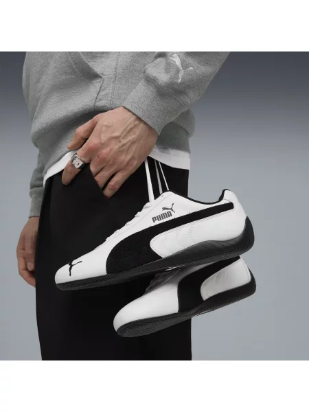 Sneakersy unisex Speedcat ze skóry białe