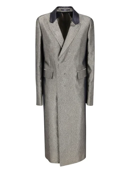 Płaszcz Sapio dwurzędowy szary