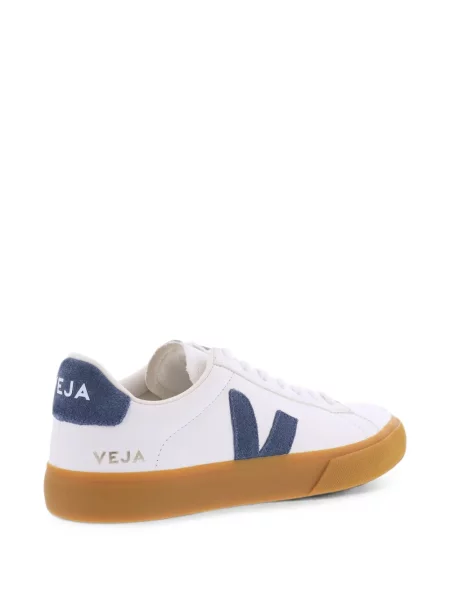 Sneakerși Veja Campo din piele alb