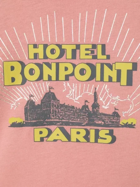 Bluza dziecięca Bonpoint różowa
