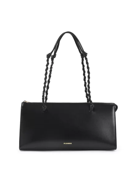 Torebka Jil Sander skórzana czarna