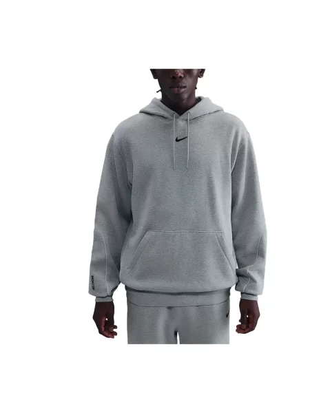 Bluza z kapturem Nike polarowa szara
