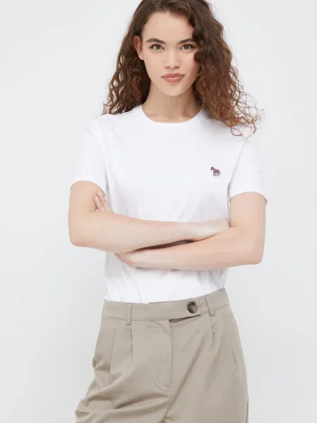 PS Paul Smith tricou din alb