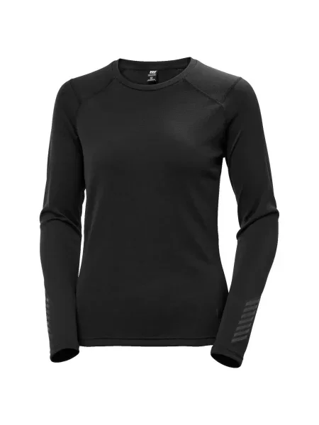 Bielizna termoaktywna Helly Hansen Lifa Active Crew czarna