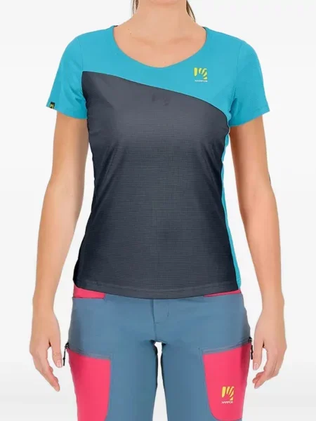 Koszulka Karpos z nadrukiem szara