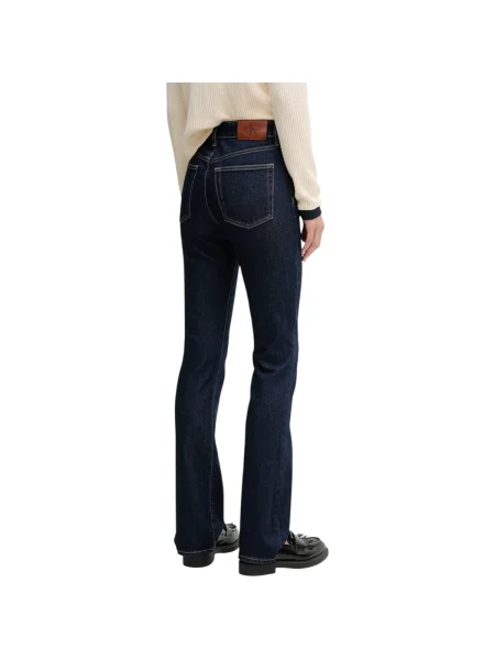 Klasszikus denim ruha Calvin Klein Jeans kék