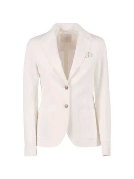 Sacou Circolo 1901 cu un singur rând de nasturi alb