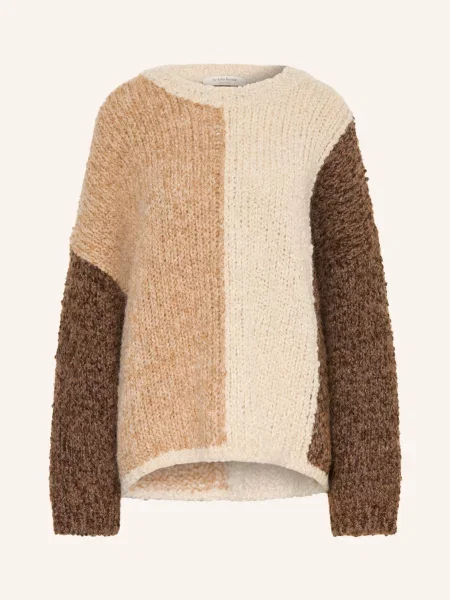 By Aylin Koenig Oversized Svetr Berthold S Alpakou režná / světle hnědá