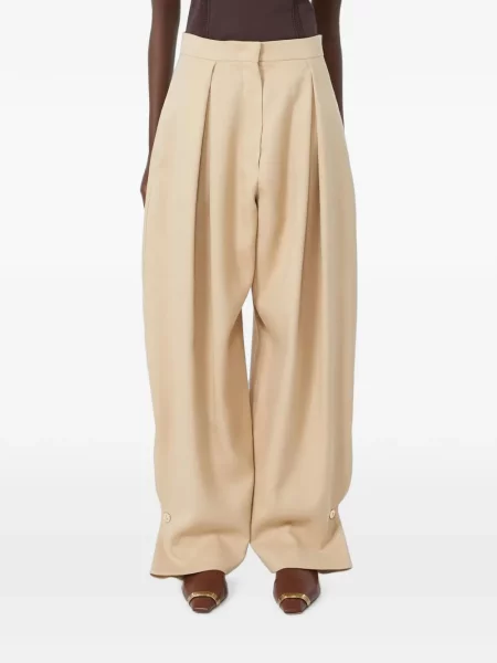 Pantaloni Sportmax bej