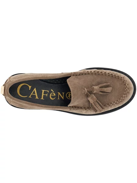 Mokasíny Café Noir hnedá