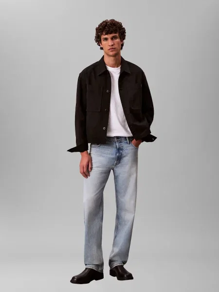 Calvin Klein Jeans Geacă de primăvară-toamnă închis maro