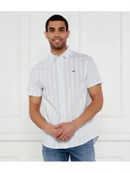 Tommy Jeans Ing len hozzáadásával kék