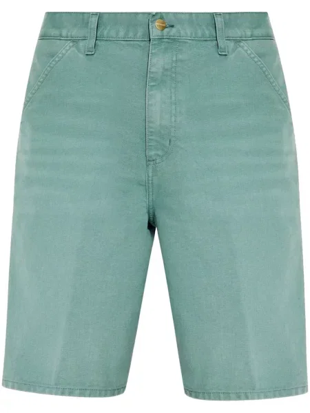 Džínové šortky Carhartt Wip zelené