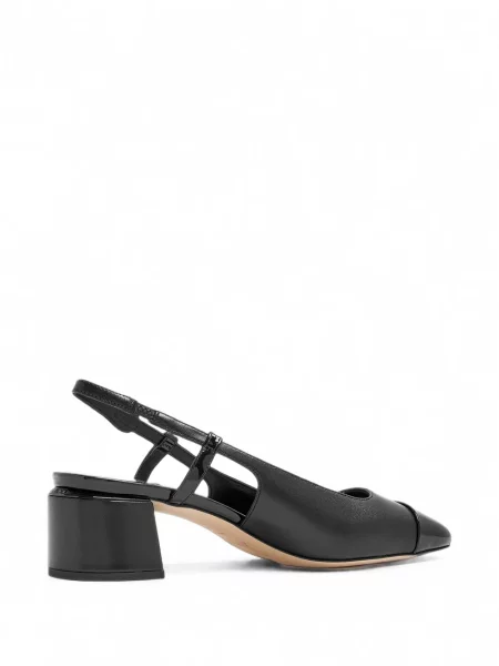 Pantofi cu toc Jimmy Choo slingback negru