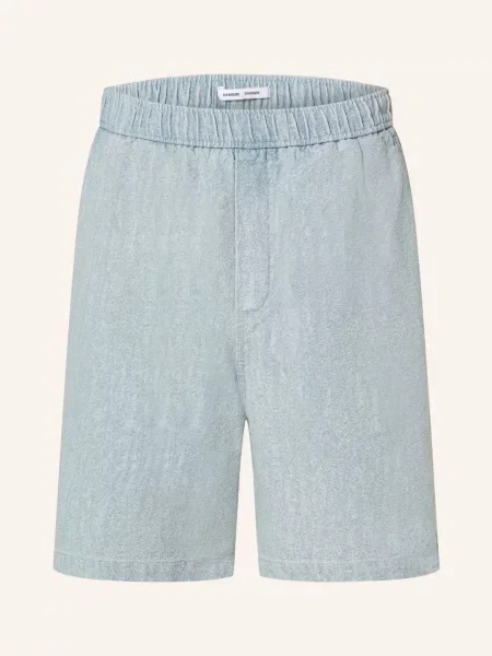 Samsøe Samsøe Džínové Šortky Sajabari destructed denim modré