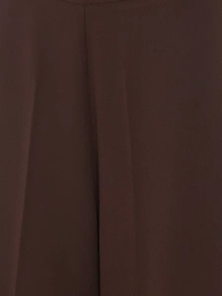 Pantaloni Rue Du Bac evazate maro
