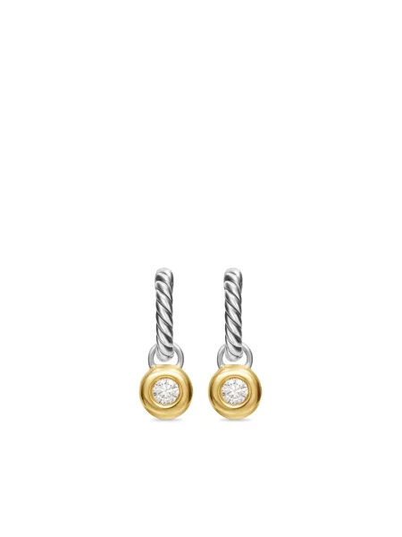 Cercei David Yurman galben