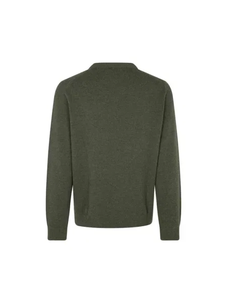 Dzianinowy sweter Samsoe Samsoe zielony