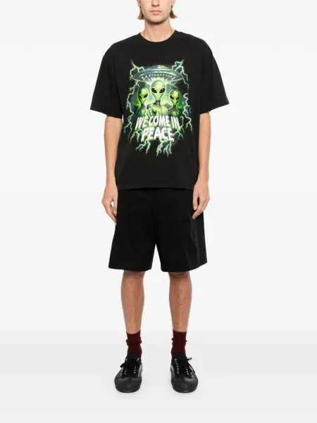 Tricou Melt cu imagine negru