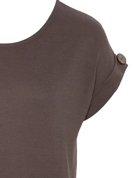 LASCANA Tricou taupe gri