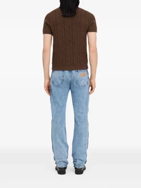 Polo Mm6 Maison Margiela tricotate maro