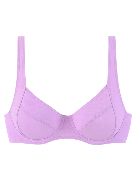 LASCANA Sutien costum de baie mov deschis