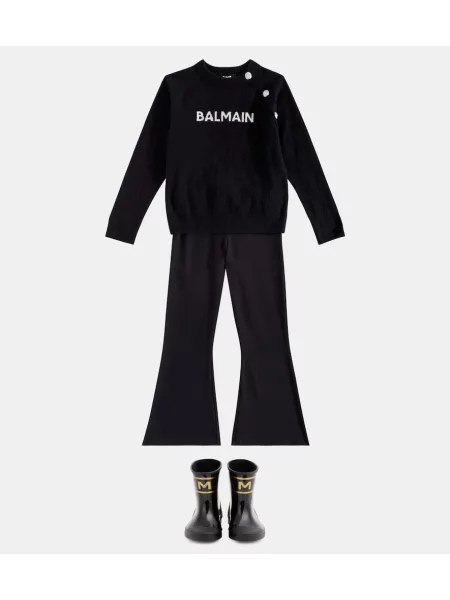 Κολάν Balmain μαύρο