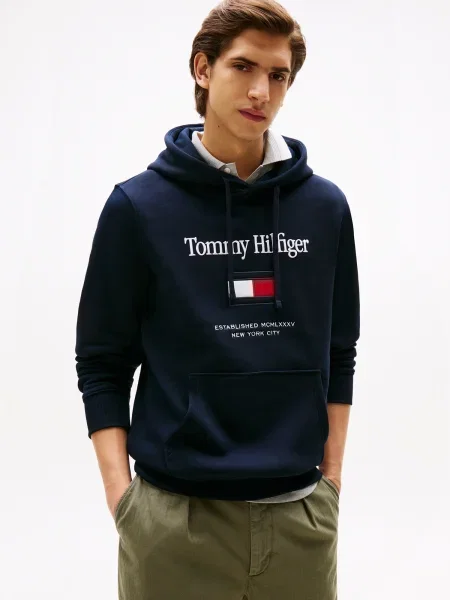 Palton Tommy Hilfiger alb