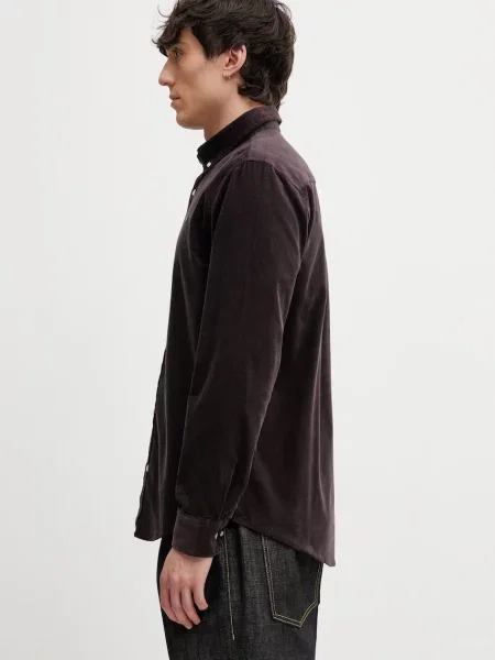 Carhartt WIP L/S Madison Fine Cord Shirt cămașă din catifea reiată pentru bărbați