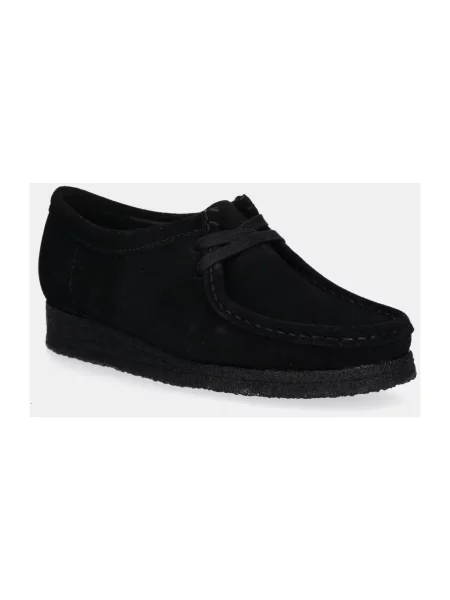 Półbuty Clarks skórzane czarne