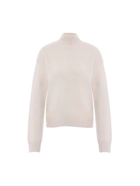 Sweter Kaos wełniany beżowy