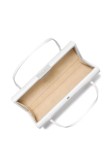 Koszulka Michael Kors Collection z okrągłym dekoltem koronkowa dzwony czarna