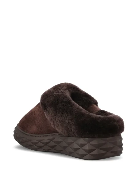 Papuci tip mules Jimmy Choo maro