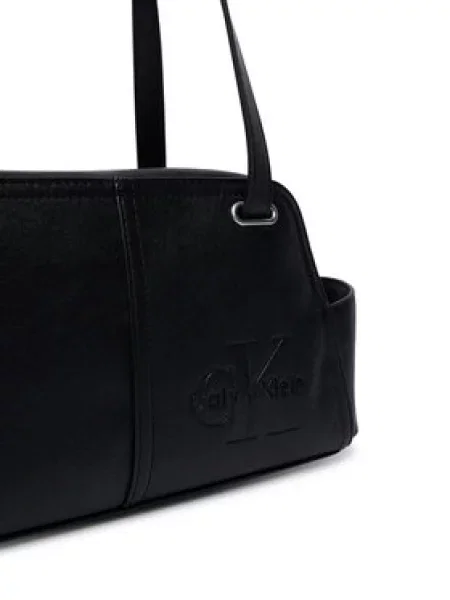 Calvin Klein torba za žene od imitacije kože crna
