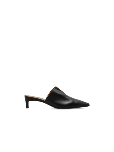 Klapki Tod's skórzane czarne