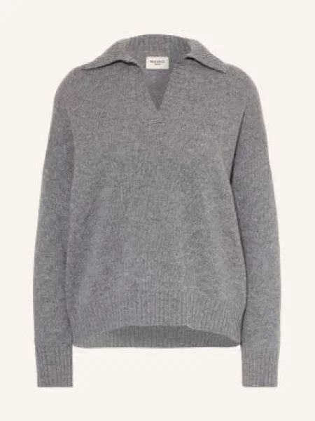 Weekend Max Mara Pletená Polokošile Agre šedá