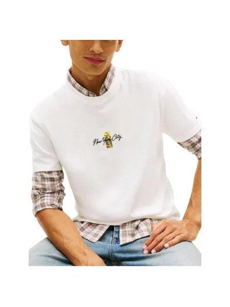 Tricou Tommy Hilfiger alb