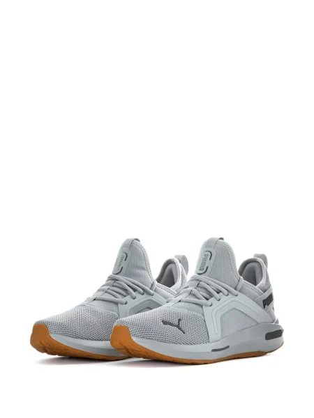 Sneakers Puma με κορδόνια με δαντέλα γκρι