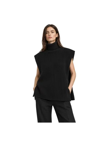 Sweter Max Mara Studio wełniany czarny
