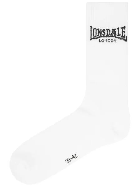 Șosete Lonsdale alb