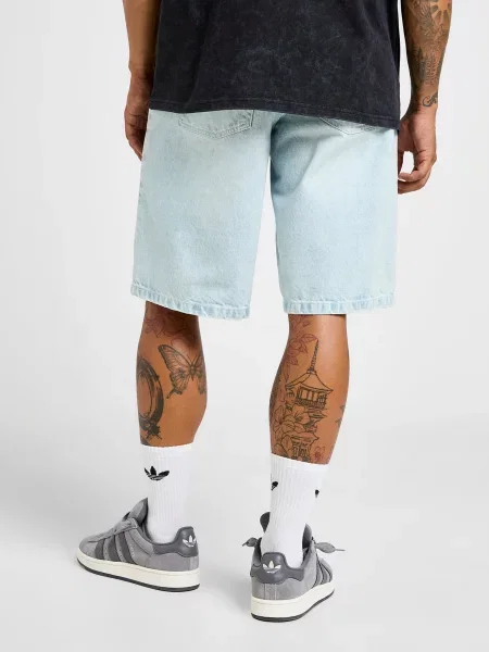 Unlike Humans Szorty Denim Mick niebieskie