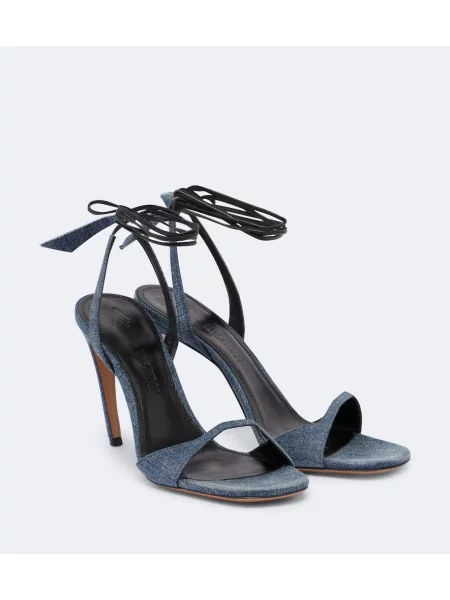 Sandale The Attico slingback albastru
