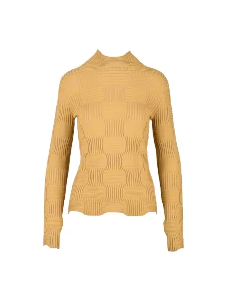 Sweter Bottega Veneta beżowy