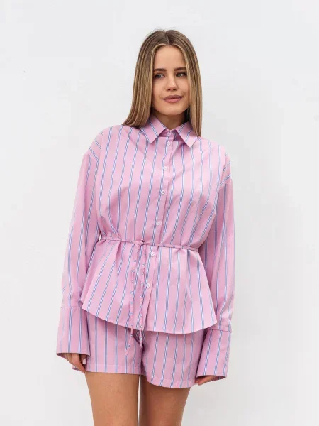 Сорочка Romashka Гармонія нейлон/бавовна рожевий