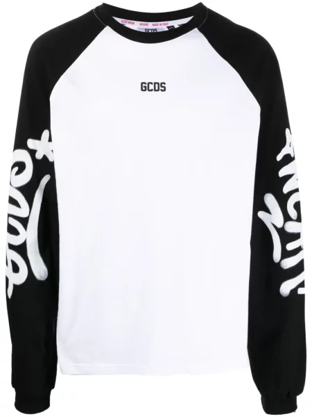 Lung tricou Gcds cu autograf alb