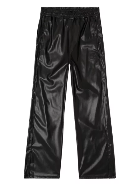 Pantaloni Diesel cu broderie negru