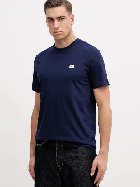 Calvin Klein Jeans kratka majica modra