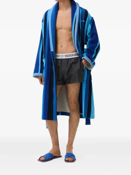 Slip de baie Versace negru