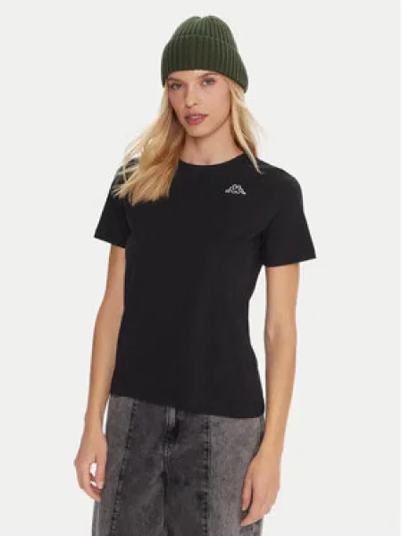 Kappa 3 db póló Logo Sylvie Regular Fit fekete